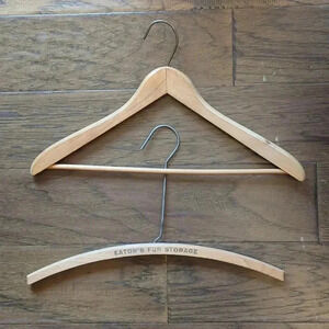 Wooden Hangers With Clothing Purchase